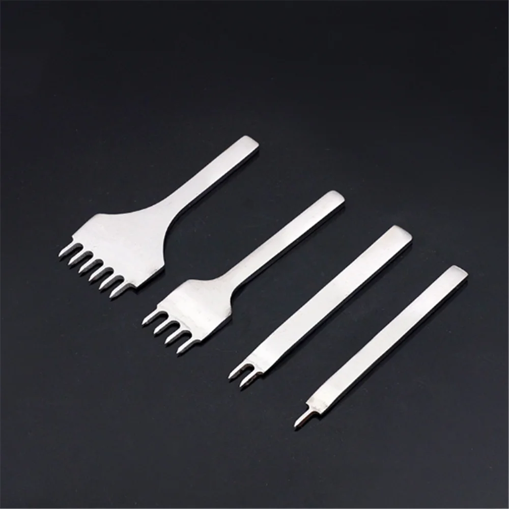 3//4//5mm Leather Craft Tools Hole Punches Stitching Punch Tool 1+2+4+6 10 Prong