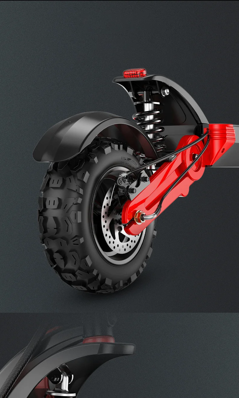 dualtron越野电动踏板车宽轮12英寸全地形踏板车