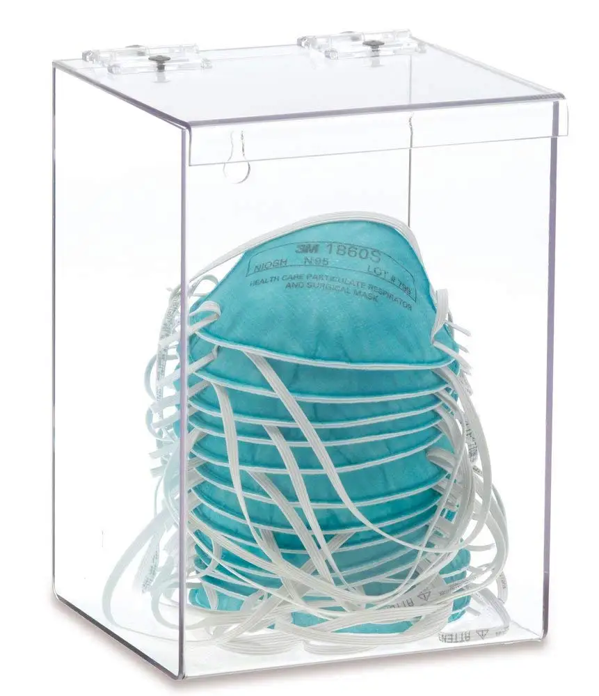 Custom Wall Mounted Clear Acrylic Face Mask Display Dispenser Box Buy