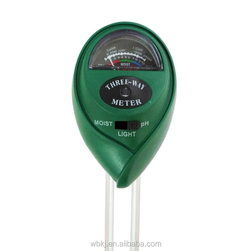 Soil Ph Meter 3in1 Soil Tester Moisture Meter Light Meter For Plants
