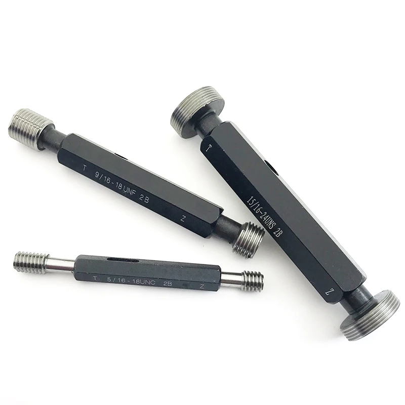 Un Unc Unf Uncf Screw Plug Gages Gcr15 Calibrate Go Nogo Thread Plug