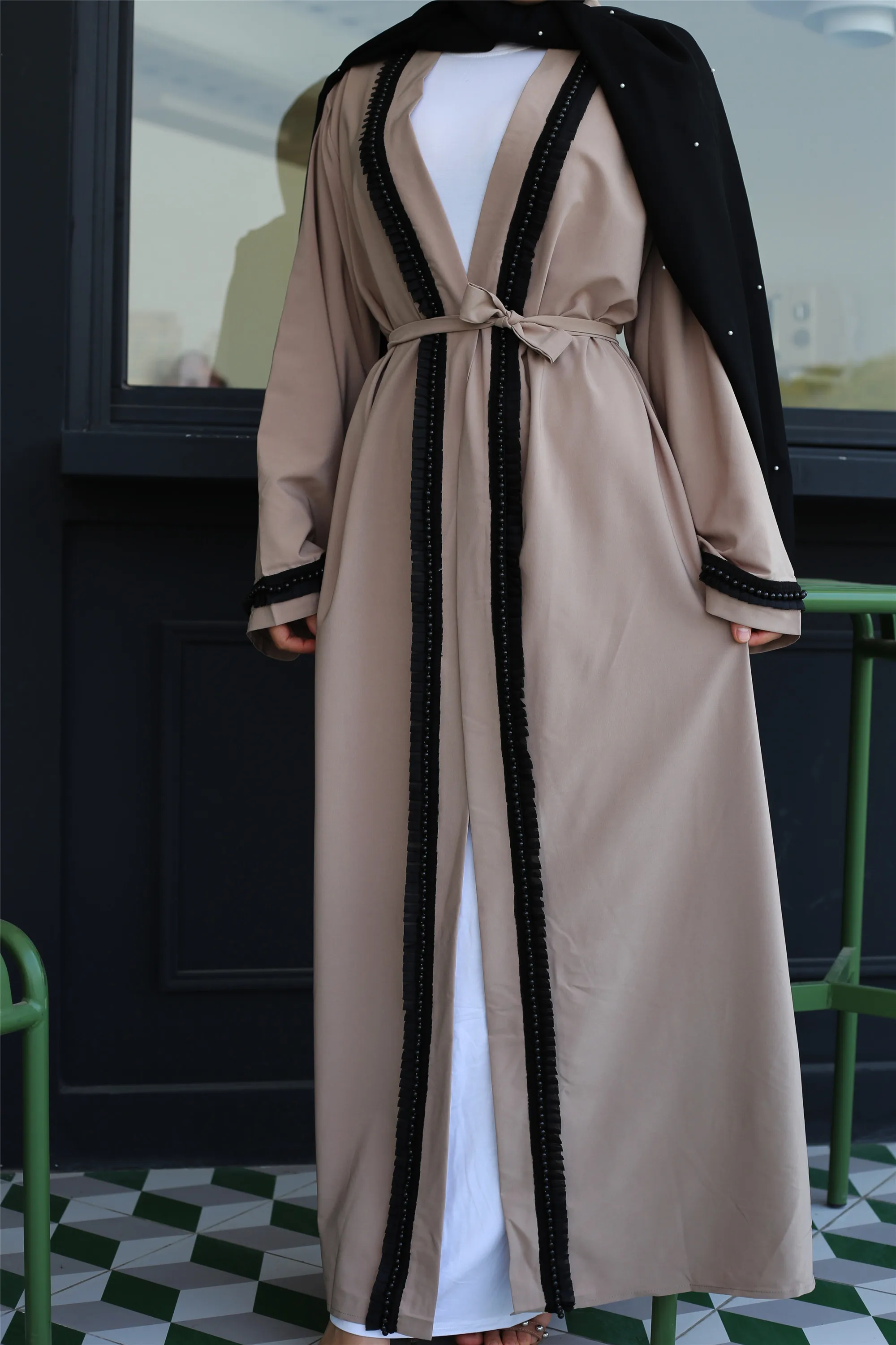 1686 Latest Collection Dubai Abayas For Women 2020 Casual Muslim