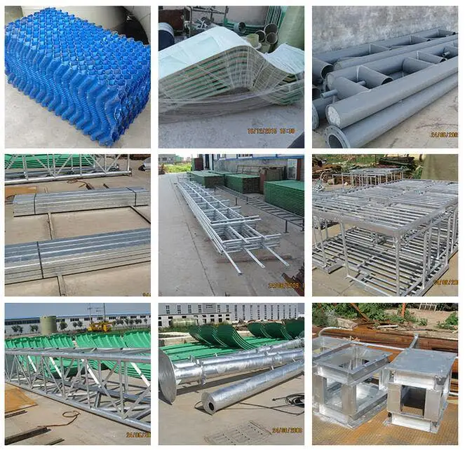 Small Industrial Round Square Frp Cooling Tower 10t 20t 50t 80t 100t