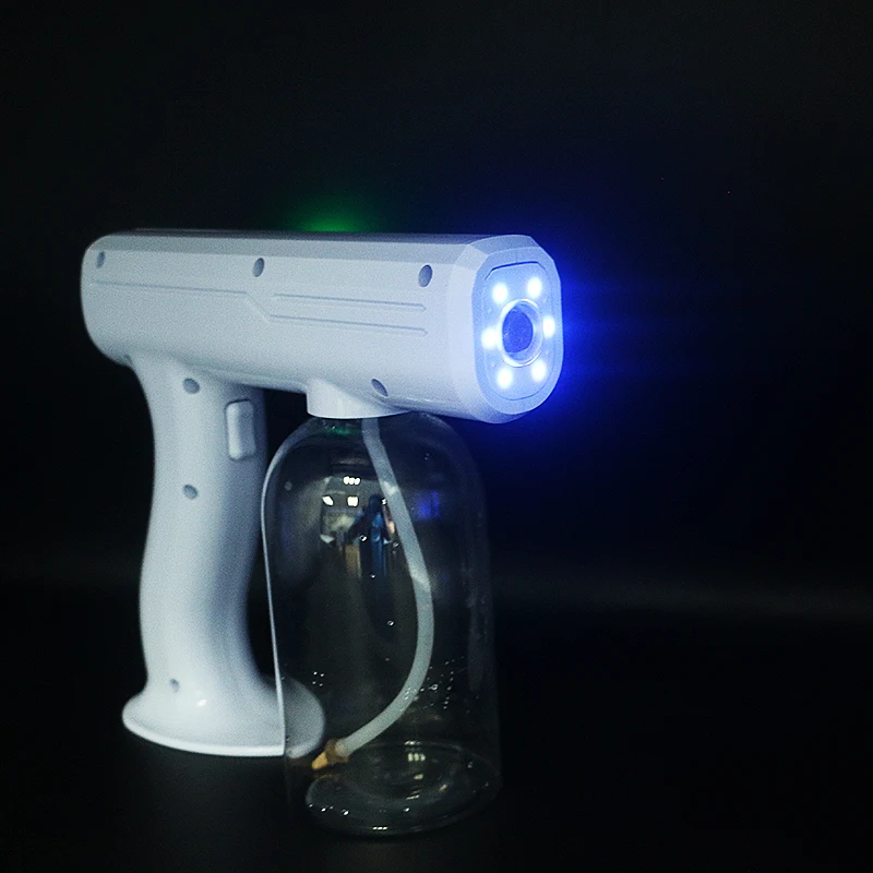 ds390家用可充电电池操作雾化机消毒喷雾器纳米pistola de蒸气雾烟雾
