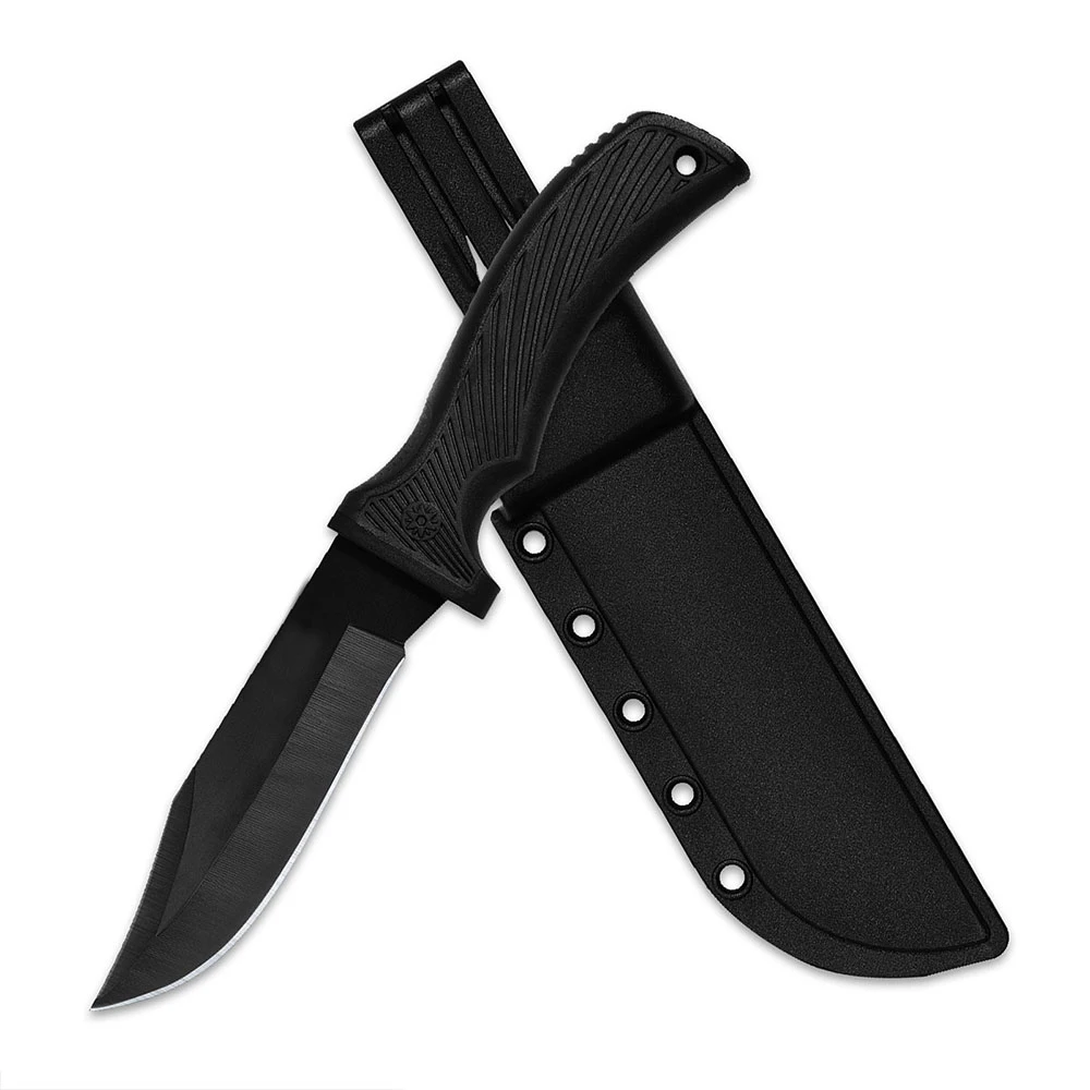 Portable Edc Outdoor Duty Hunting Survival Tactical Knife With Sheath