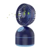 Custom logo Indoor rechargeable fan mini USB air humidifier essential air diffuser