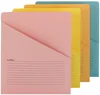 creative and colored a4 printed cardboard jacket paper file folder like bag