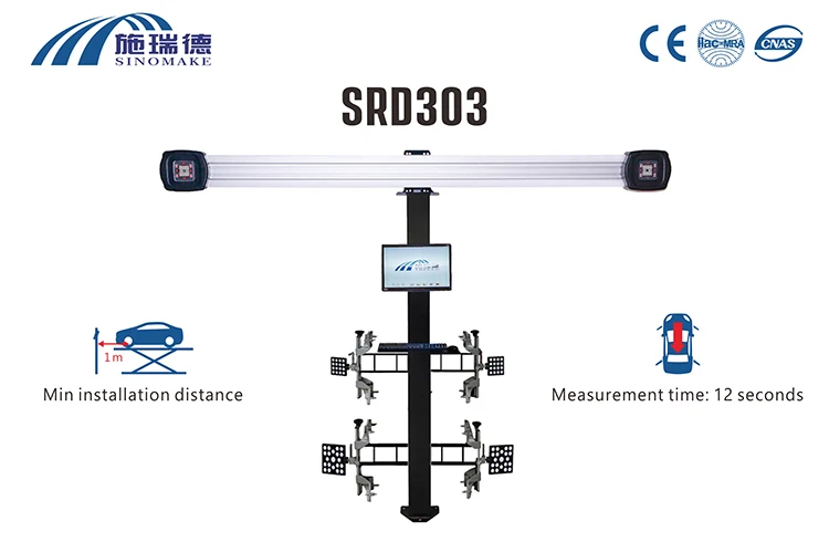 wheel alignment machine