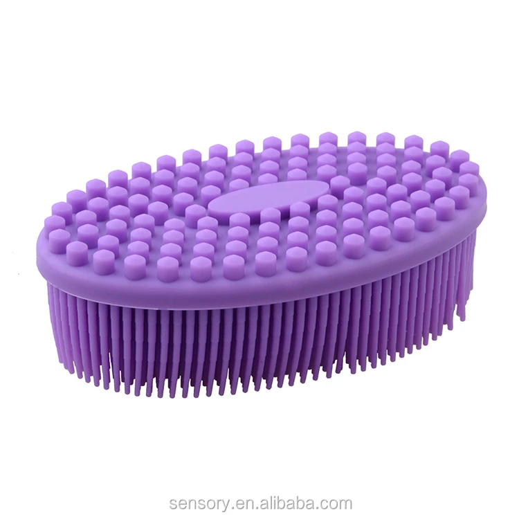 Super Soft Silicone Therapressure Sensory Body Brush For Autism Buy