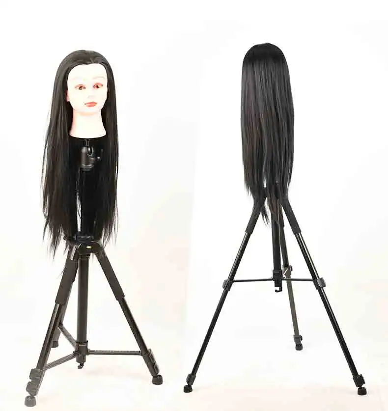 Q3014 Professional Hair Salon School Head Tripod Amazon Hot Sale Foldable Human Hair Wig Stand 