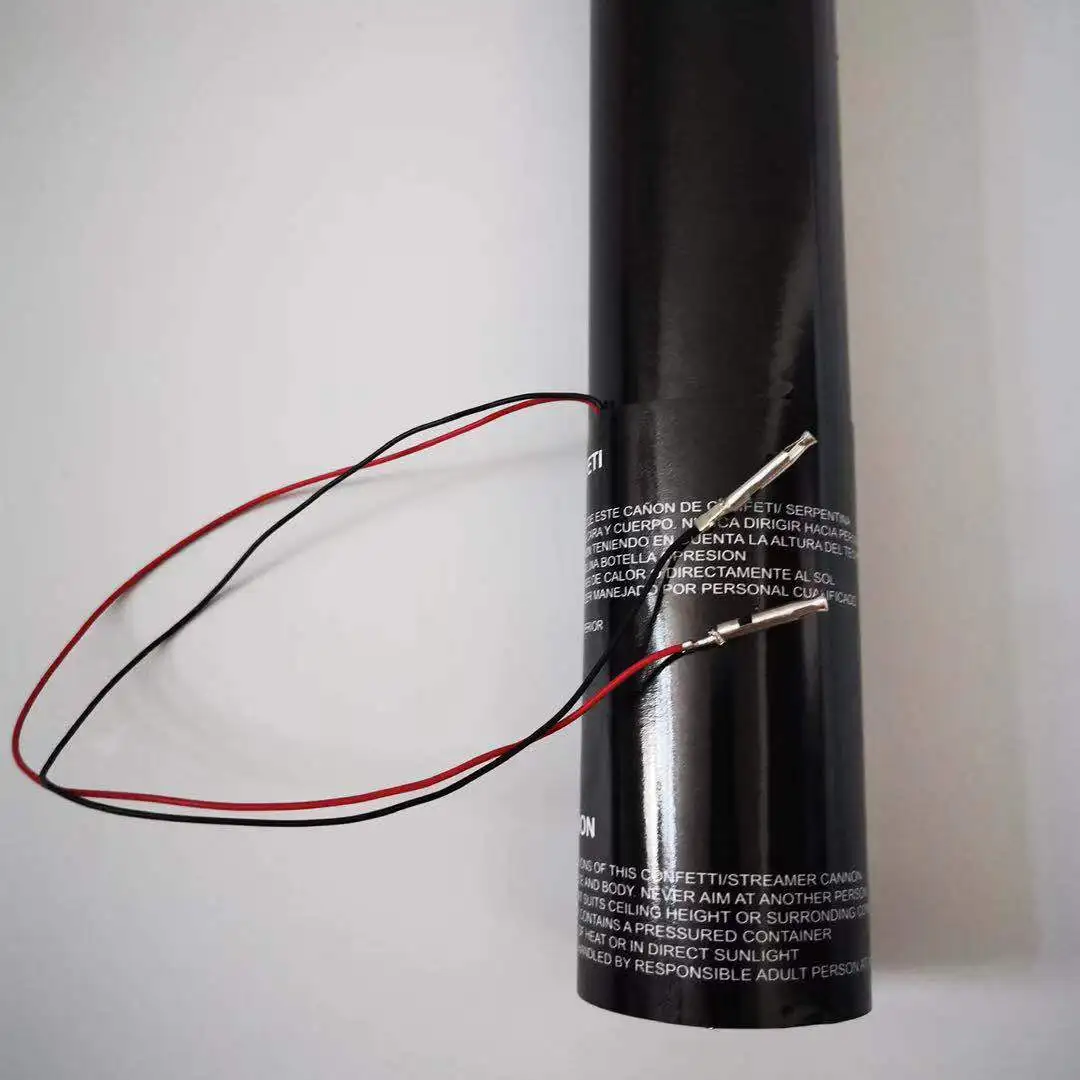 12--15m customized ce bar iron factory electric confetti cannon