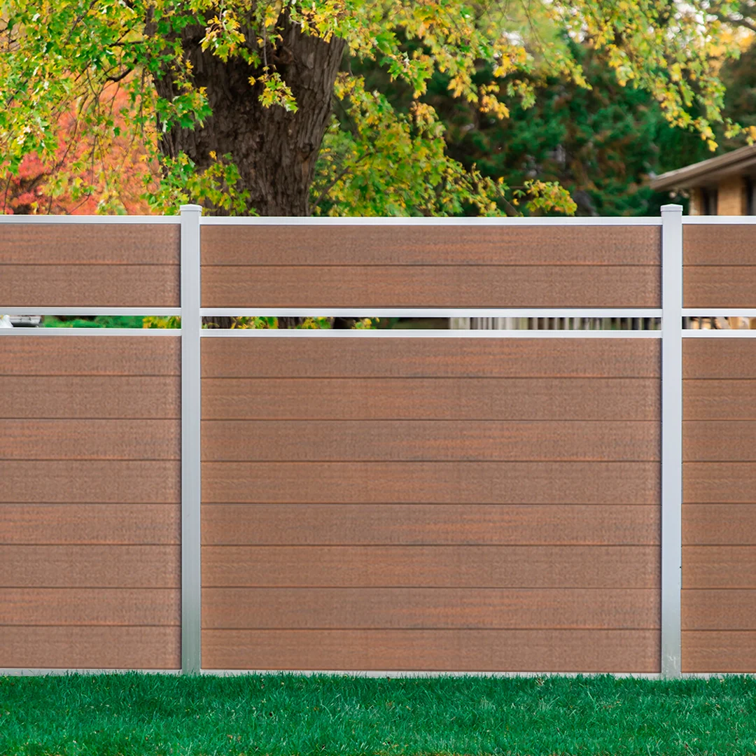 Wood Plastic Composite Wpc Fence Home Garden Fence,Fence Wpc,Wpc Picket ...