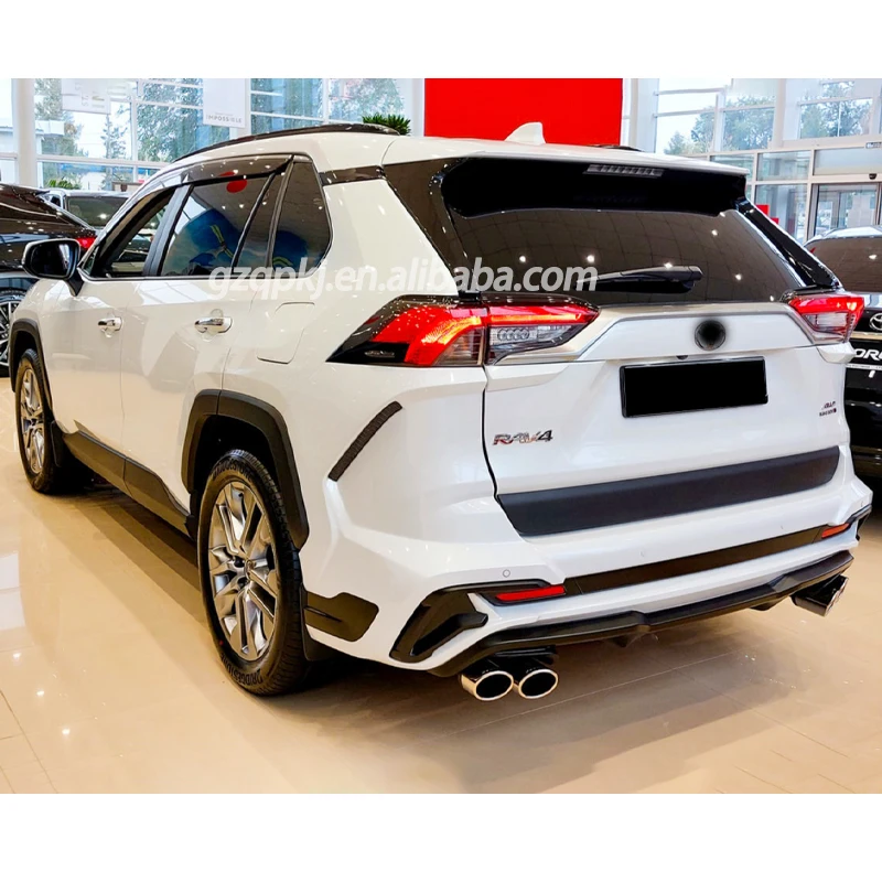 Toyota RAV4 Body Kit - Front and Rear Bumper Grille Upgrade