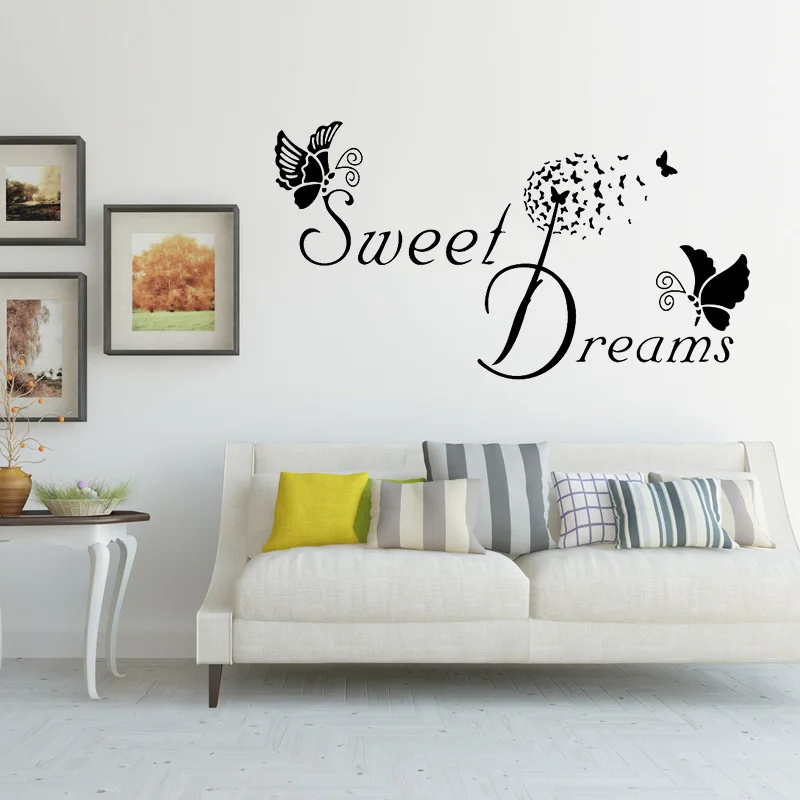 Wake up Wonderful Bedroom Quote Wall Stickers DIY Art Room Decor Removable Decal 