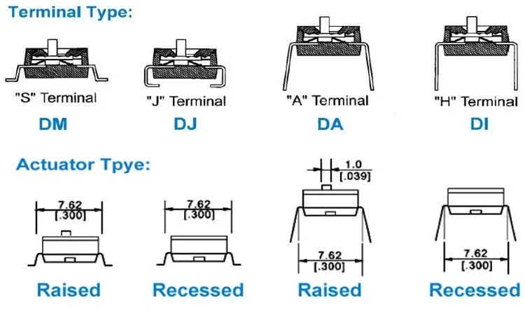 SMT SMD Dip Switch 9 position 18 PIN Micro DIP Switch