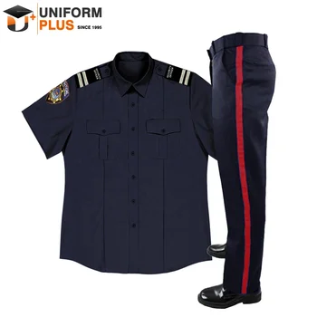 Customized navy black private security guard uniforms, View private ...