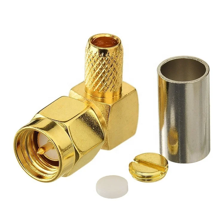 Rf Coaxial Sma Male And Female Connector Assembly - Buy Sma Male And