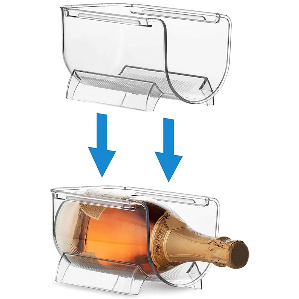 plastic wine bottle holder for fridge