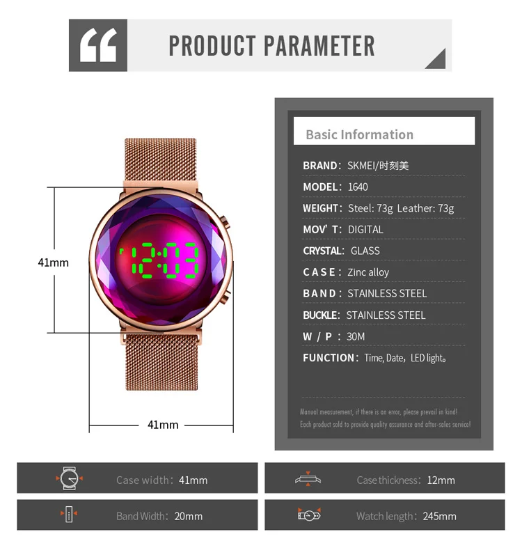 hot sell luxury simple led mens wristwatch original new fashion Mesh Waterproof colorful mesh band in stock wrist watch