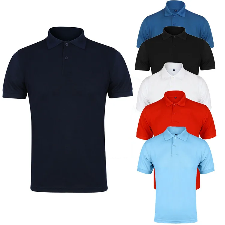 Custom Wholesale Blank Polo T Shirts Pique Hommes Cotton Knitted Polo ...