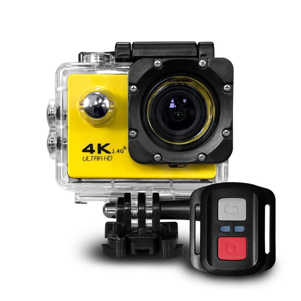 Action Camera Hd 4k 30fps Wifi 2.0-inch 1080p Underwater Waterproof