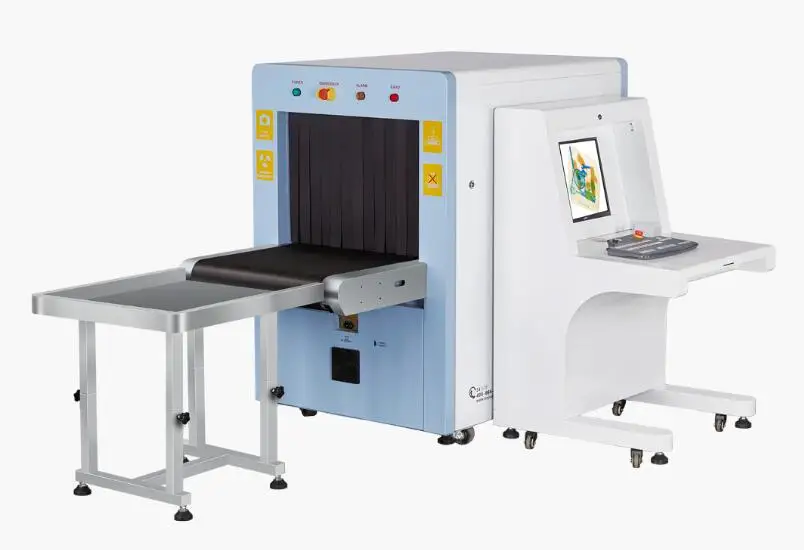 sd-6550 650 * 500mm 中型 x射线行李扫描仪,用于酒店机场定制安全