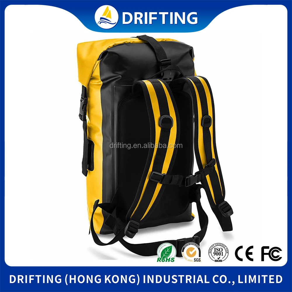 Wholesale Waterproof Duffel Bag 35l Roll Top Backpack Swimming Dry Pack