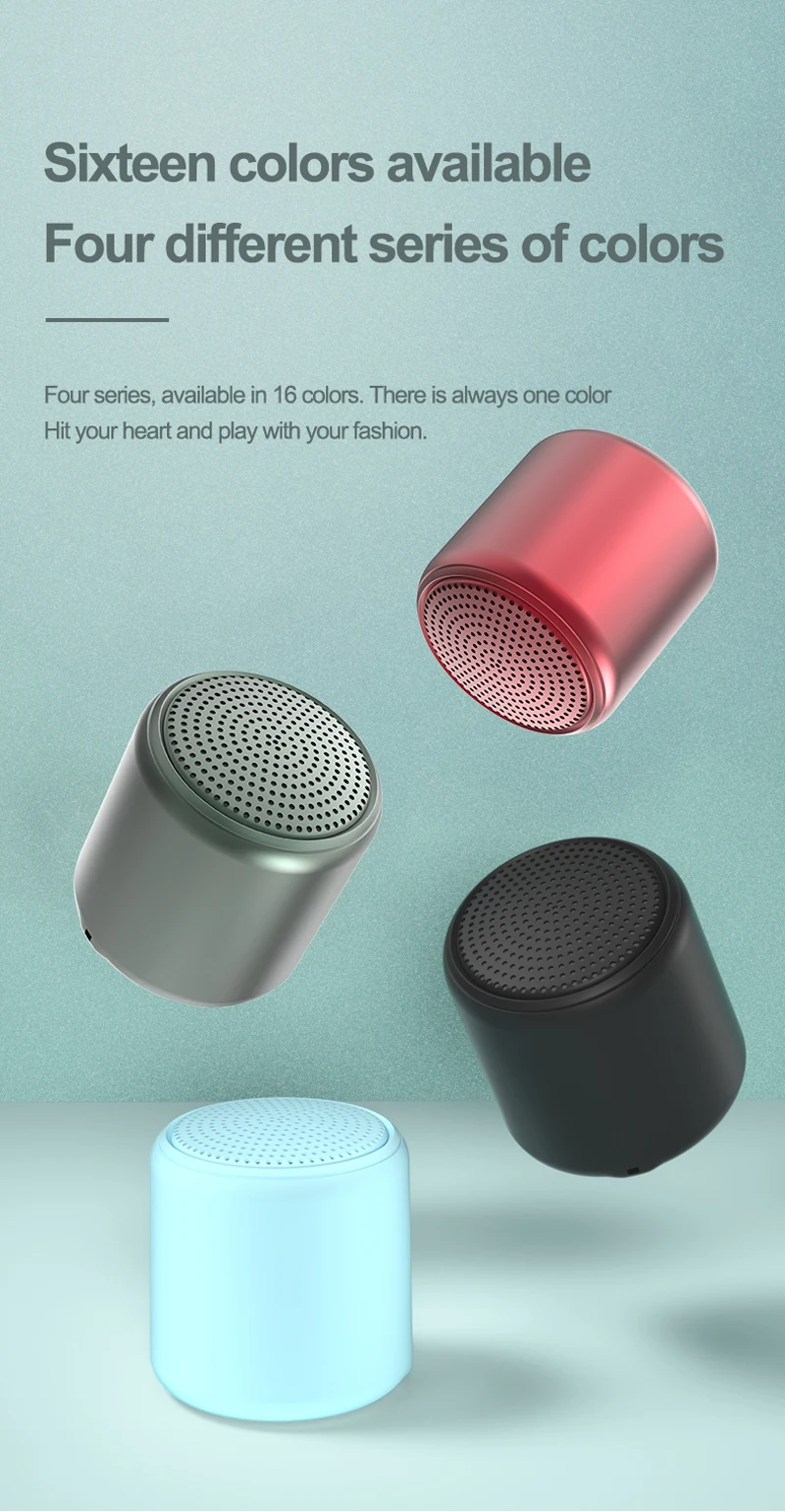 Amazon hot sale Portable mini macaron professional waterproof bt speaker with bluetooth hifi inpod wireless speaker - ANKUX.COM