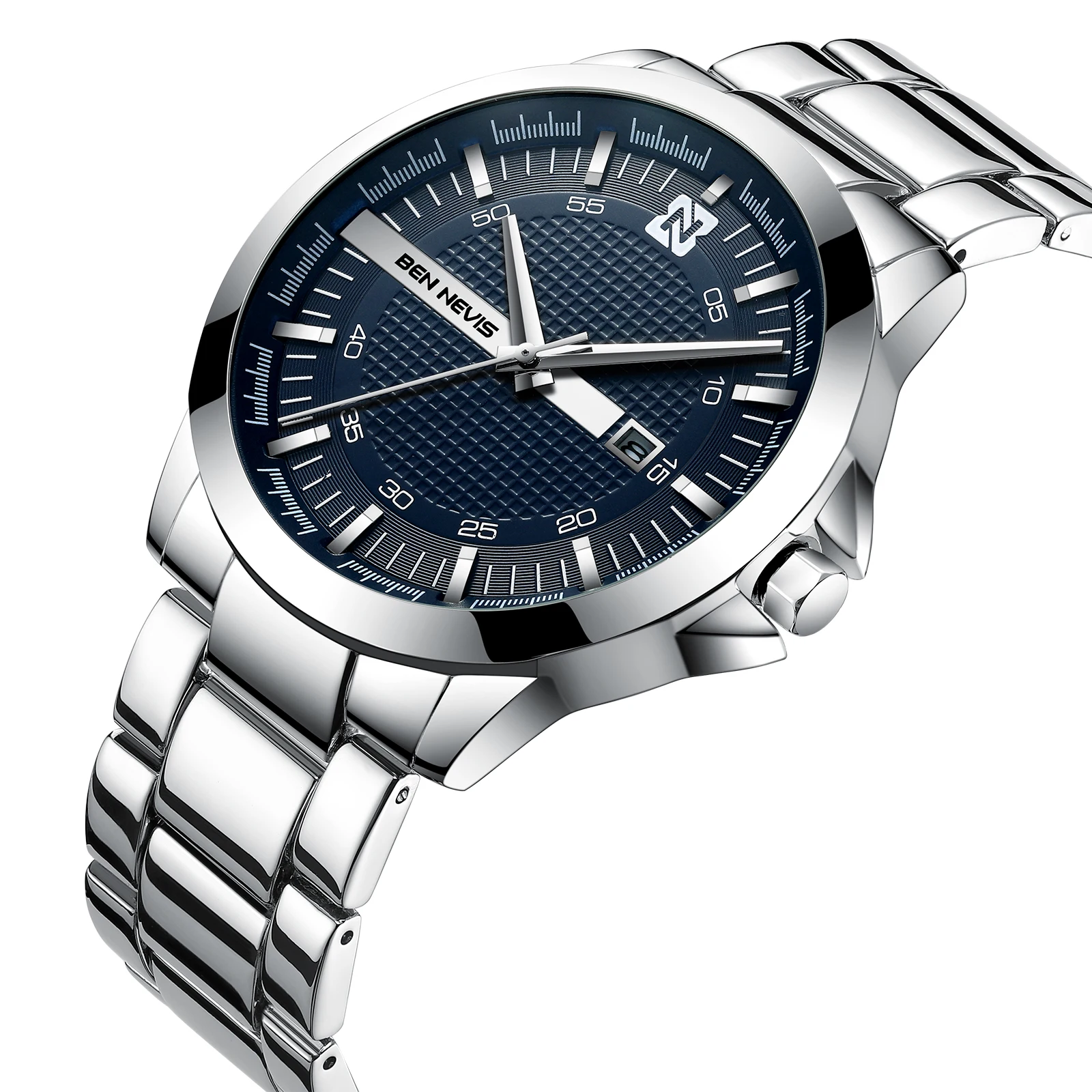 Best Selling Fashion Men's Business Wristwatches45mm Stainless Steel