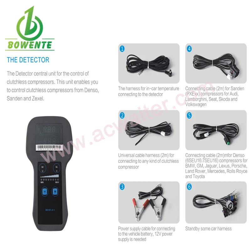 C Auto Ac Compressor External Electronic Control Valve Tester Ac Manual Test Tool Buy