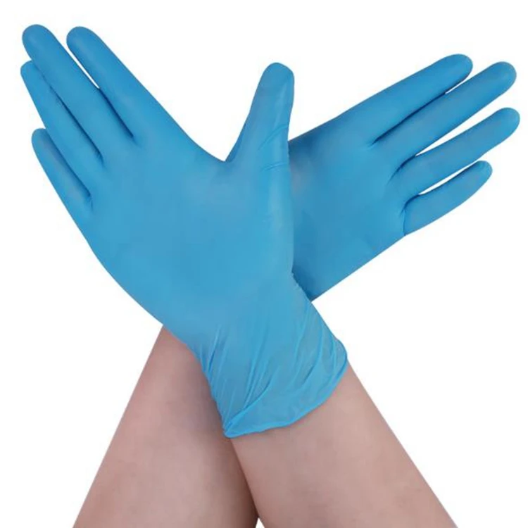 nitrile gloves powder free box