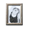 Plastic photo frame, PS expanded photo frame, Cheap photo frame for home