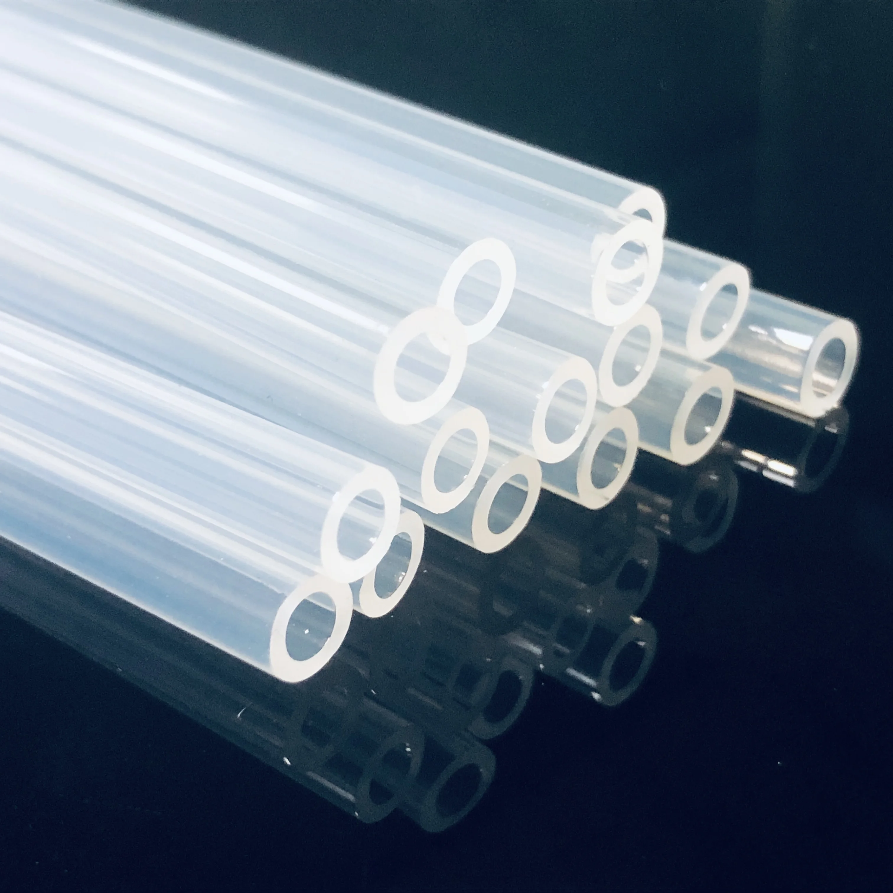Custom Soft Silicone Urine Drainage Pipe Therapy Flexible Urinary Catheterization Elastic Medical Hose Urinary Catheter Tubing factory