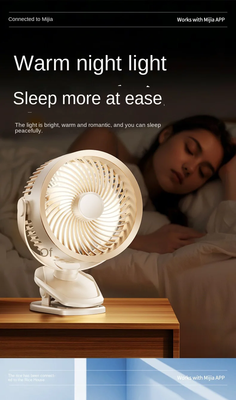 Desktop Fan, USB, Portable - detail 40