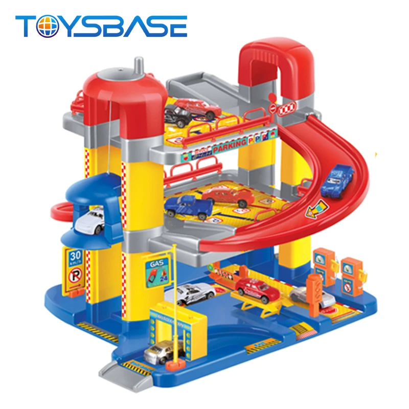 car garage playset