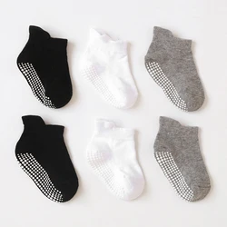 wholesale unisex Grip Ankle Socks Toddler Infant Kids Boys Girls Anti slip Baby Grip Socks