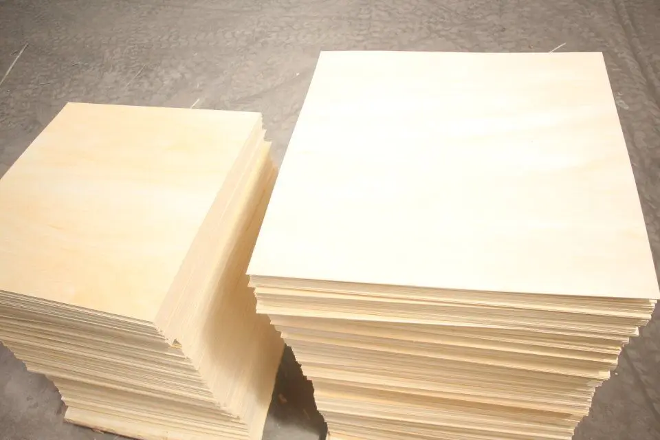 Cheap Plywood Sheet 3mm 5mm Poplar/basswood / Birch Plywood For
