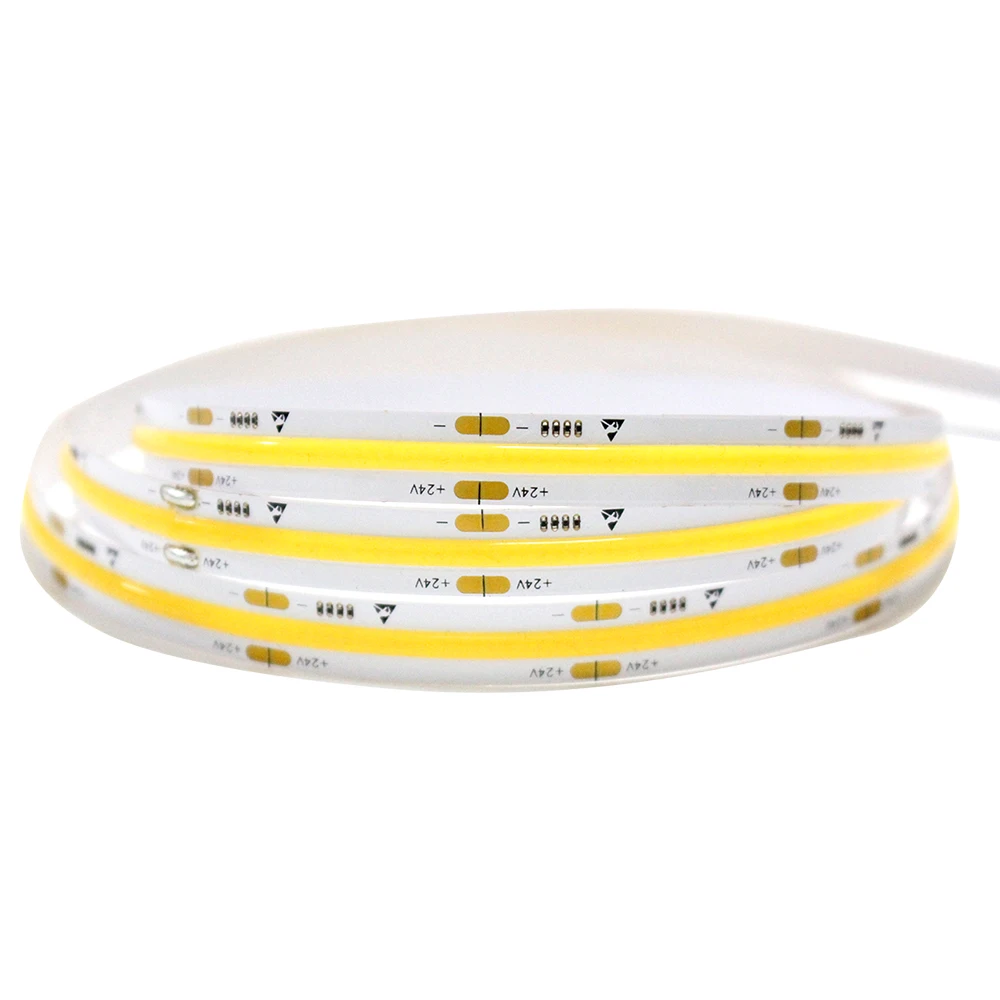 Relight Led cob strip Waterproof IP20 cuttable 12/24V with IP 20 for decorative indoor