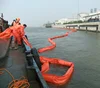 pvc solid float oil spill containment boom for oil leakage in sea or lake