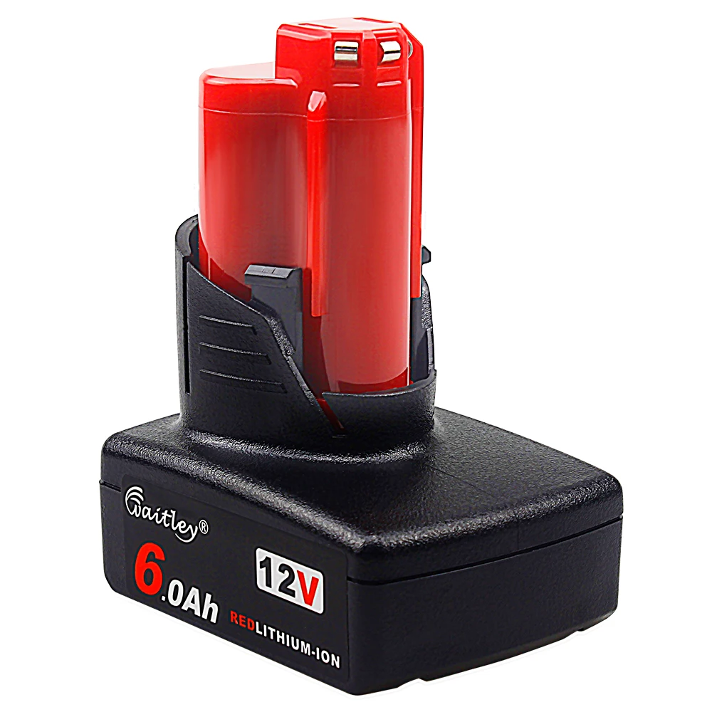 お買得】 Milwaukee REDLITHIUM-ION M12 B6 JP ミルウォーキー 6.0Ah バッテリー 12V 6Ah fucoa.cl