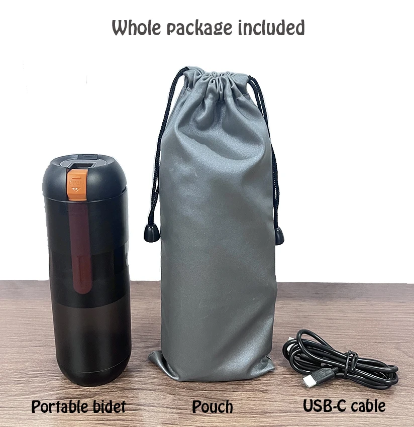 Toilet Accessories 260ML Peri Bottle Rechargeable Electric Portable Travel Bidet for Women Men Baby Postpartum Care Wholesale supplier