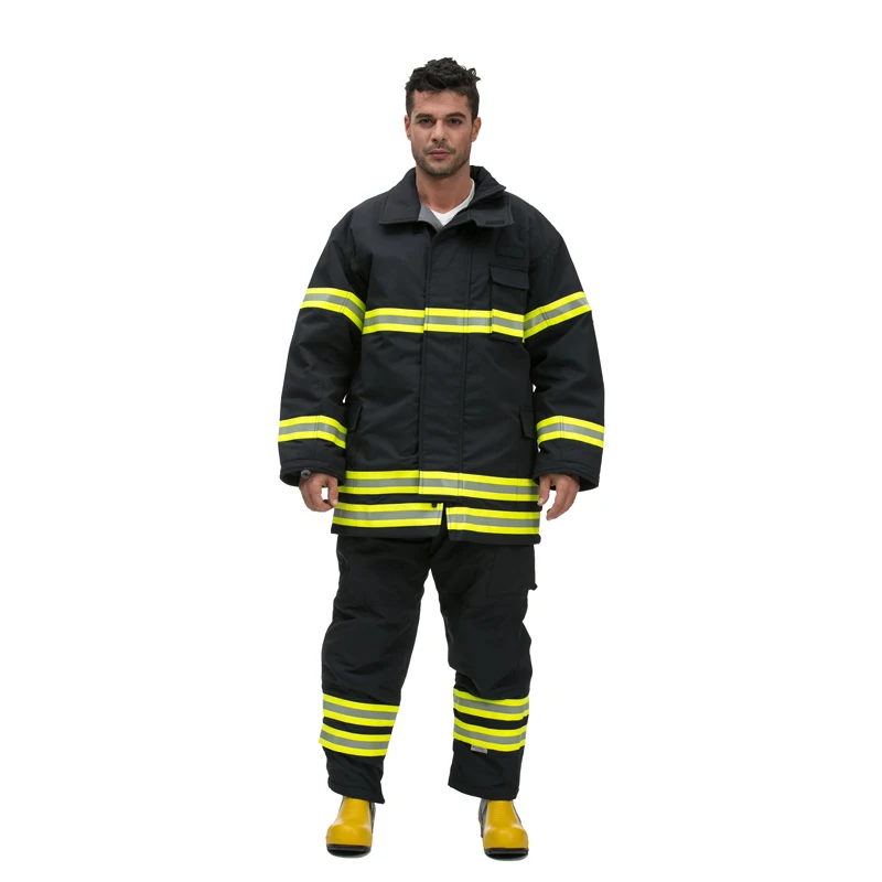 Ce En469 Fire Suit Fire Fighter & Rescue Clothing Fire Fighting Uniform ...