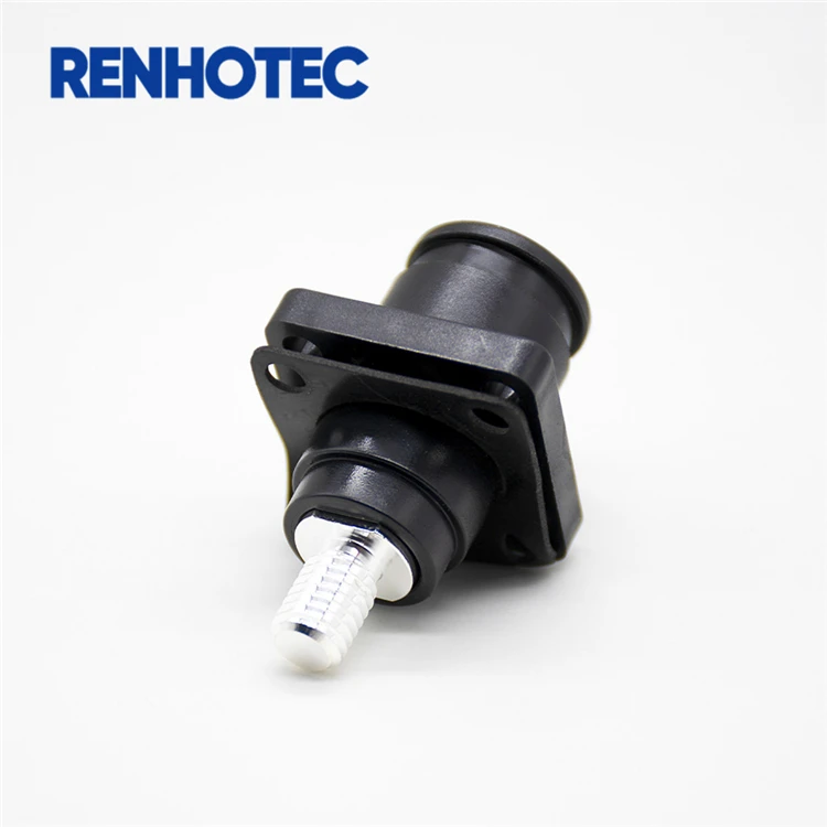 High Voltage 60A - 350A Energy Storage Plastic Outer Screw Socket Battery Terminal Connectors