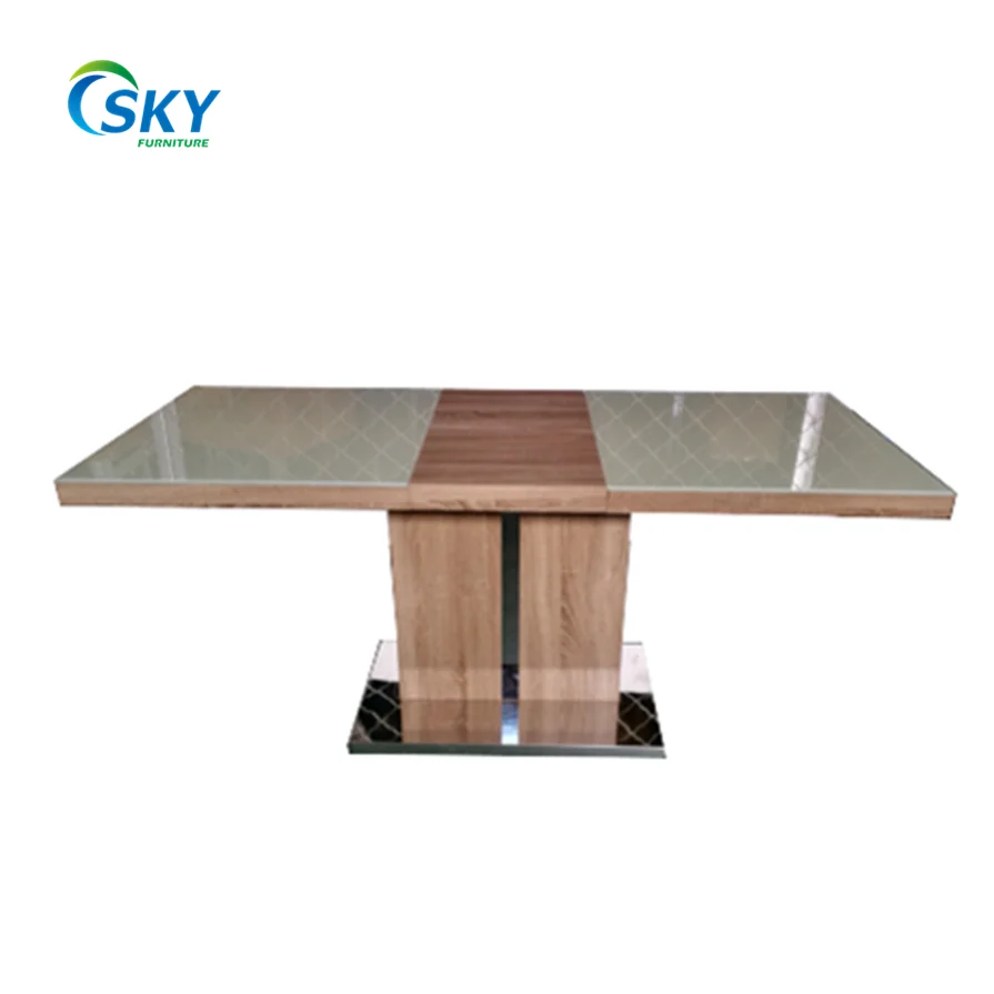 Venta al por mayor mesas de cristal y sillas cocina-Compre online los