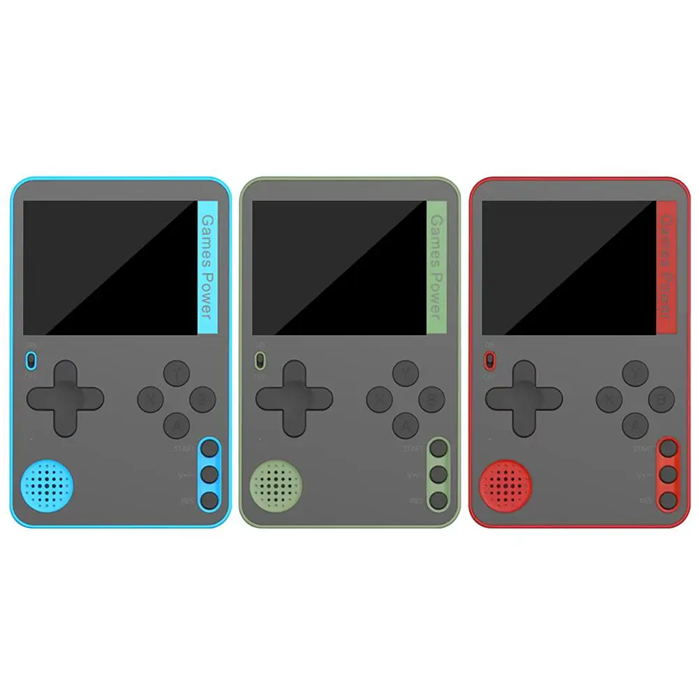 RS 60 2.4 inch Retro Game Player Ultra Thin Mini Handheld Game Console Soft Screen Built in 500 Classic Games Kids Gaming Box Alibaba