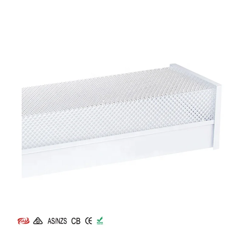 SAA 240V Hot Sale 4ft 2*T8 Diffused Batten diffused led linear batten light 120cm for shopping mall AU/NZ