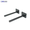 Custom Sized Black Concealed Floating Invisible Shelf Bracket
