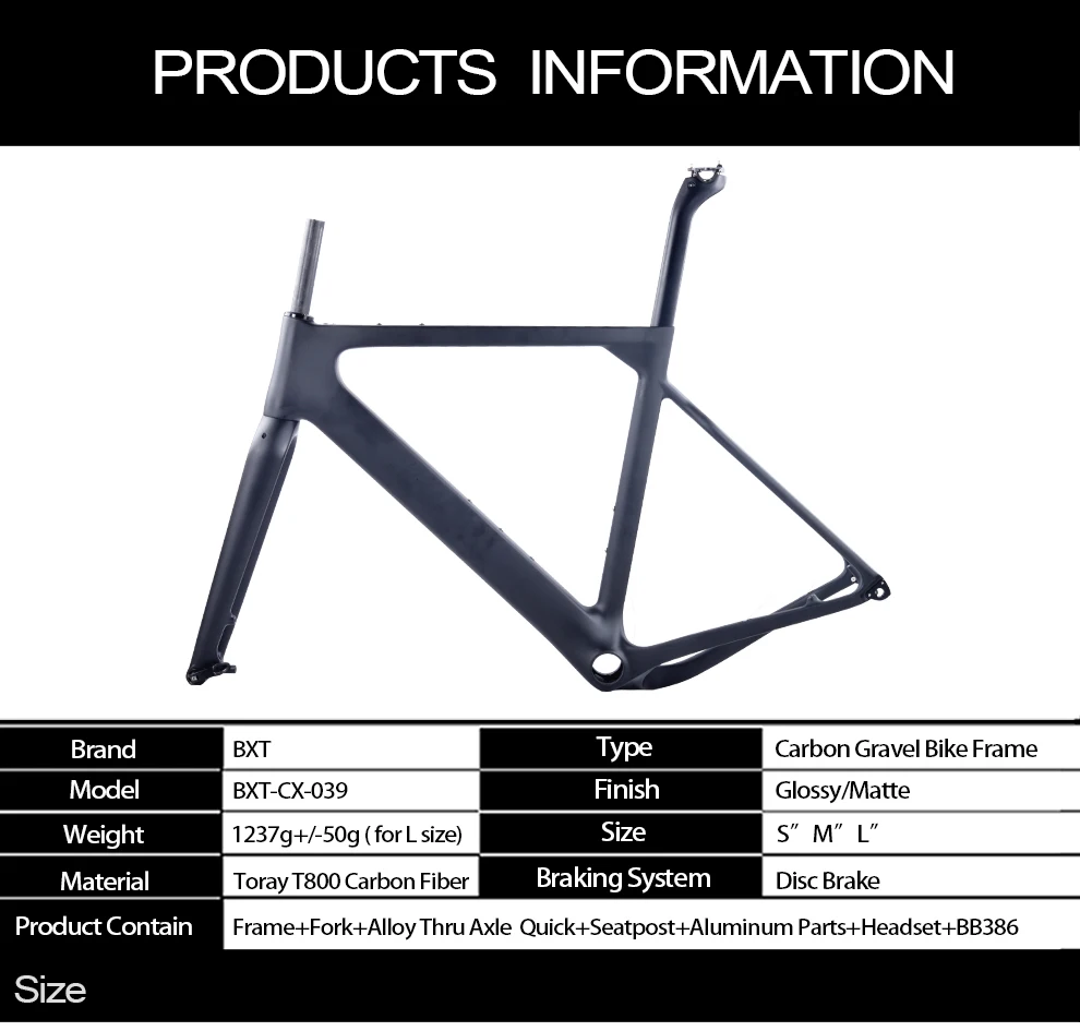 bxt gravel frame