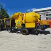 Manufacturer price 30m3/h diesel cement ready mix concrete mixture with pump
