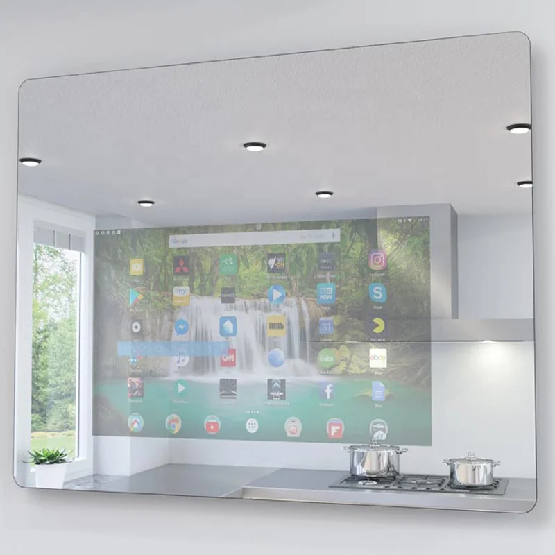 Smart mirror. Умное зеркало l322 андроид. Умное зеркало с сенсорным экраном. Умное зеркало в ванную. Зеркало андроид в ванную.